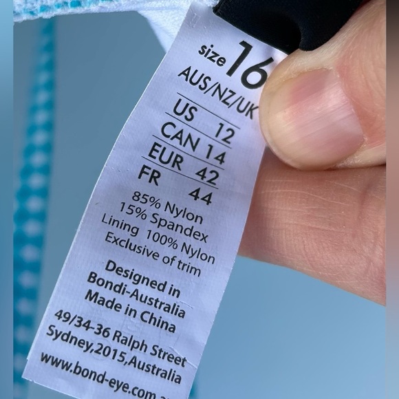 Beach babe Australia bikini, size 12/14, BNWOT - Picture 12 of 12